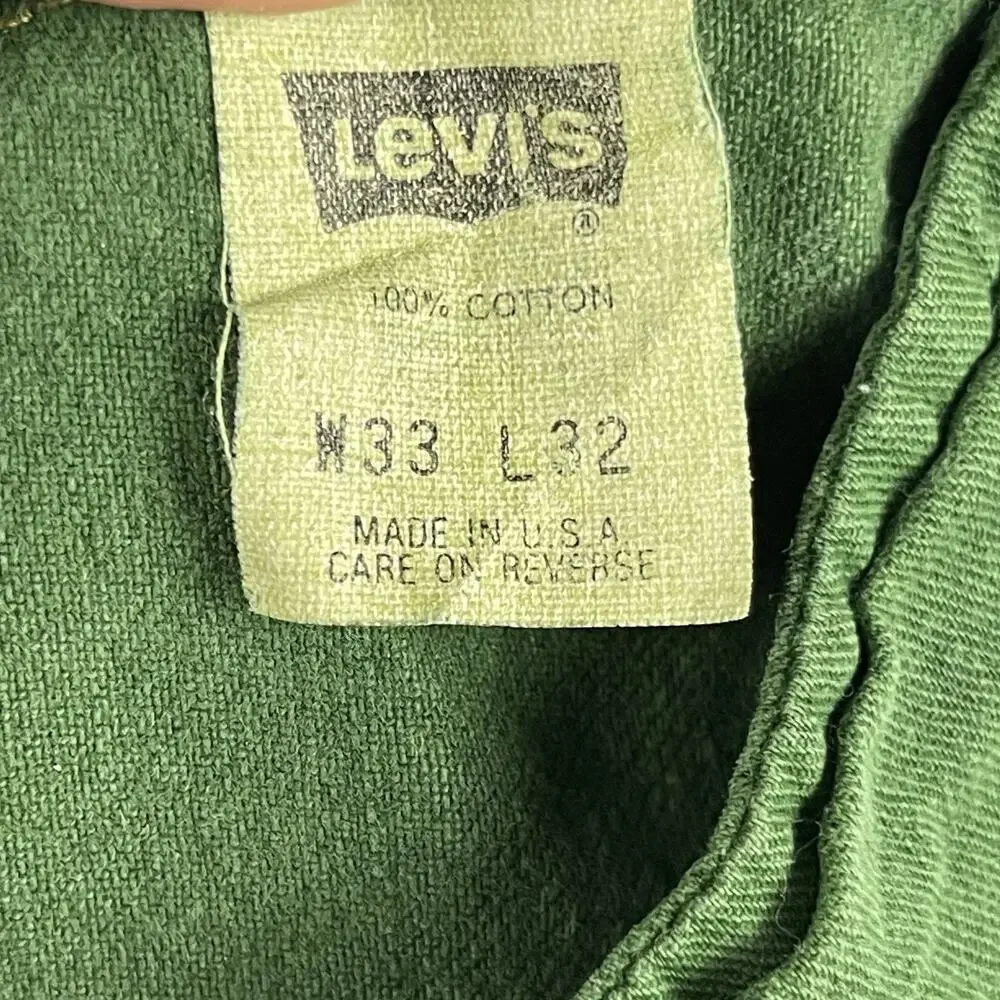 Vintage Levis 550 Jeans Mens 31x31 Green Tapered Faded‎ Cotton USA Made 90s